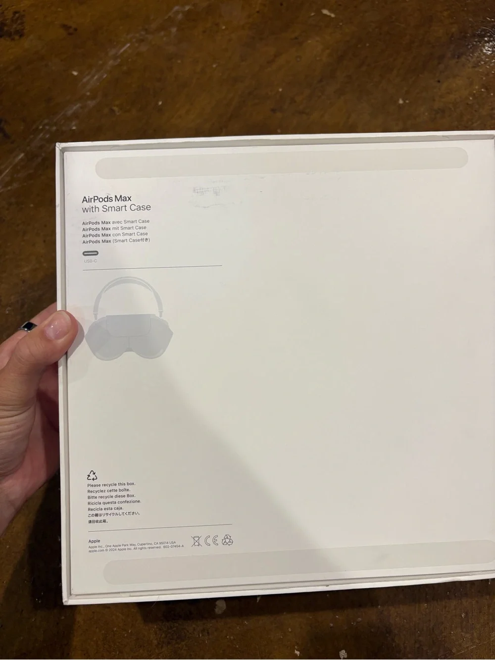 Apple Over-Ear Headphones in Sky Blue